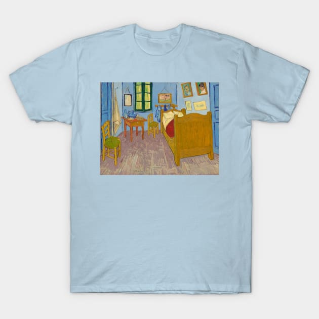 Van Gogh -The Bedroom - Digitally Remastered T-Shirt by RandomGoodness